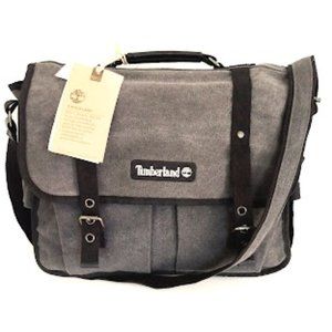 Timberland Amherst Gray Canvas New Messenger Bag